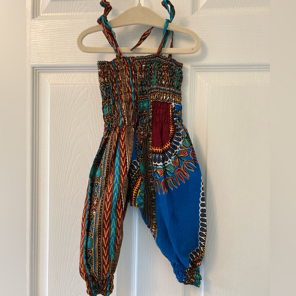 BOHO HIPPIE BABY JUMPER 6-12 M